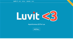 Desktop Screenshot of luvit.io