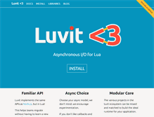 Tablet Screenshot of luvit.io